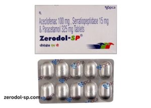 zerodol sp how many times a day