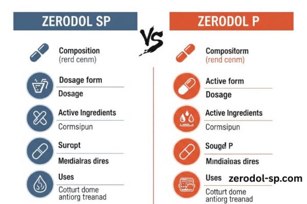 zerodol sp vs zerodol p