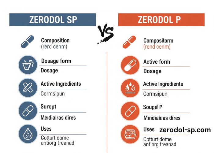 zerodol sp vs zerodol p